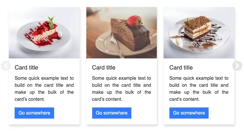 Bootstrap Carousel Card Slider (CSS)
